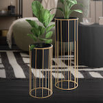 ML-Design 490011932 Plant Tower Metallic