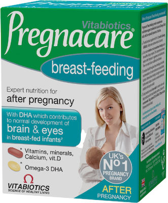 Vitabiotics Pregnacare Breast Feeding 700mg Συμπλήρωμα για την Εγκυμοσύνη 56 ταμπλέτες 28 κάψουλες