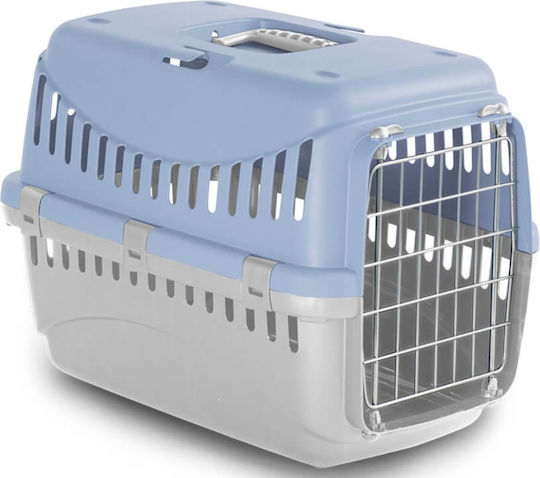 Pet Camelot Vission Light Blue Dog Transport Cage 58x38x38cm