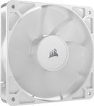 Corsair RS120 Case Fan with White Lighting and Connection 4-Pin PWM 1pcs White