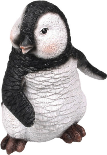 Decorative Penguin Polyresin Vertical 12x10x15cm 1pcs
