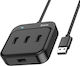 Hoco Hb31 Easy Hub 4 Θυρών USB 2.0 με σύνδεση USB-A