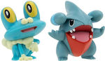 Jazwares Miniature Toy W12 Froakie + Axew Pokemon