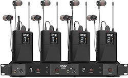 In Ear Monitor Wireless System Dual Channels 16 Frequencies Selectable