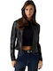 Γυναικείο Biker Jacket Μαύρο