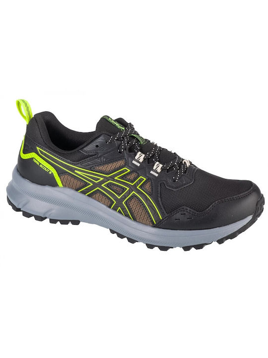 ASICS Scout 3 Ανδρικά Αθλητικά Παπούτσια Trail Running Μαύρα