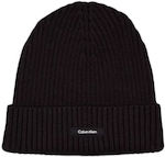 Calvin Klein Beanie Ανδρικός Σκούφος με Rib Πλέ...