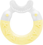 Mam Teething Ring made of Plastic for 3 m+ Yellow 1pcs