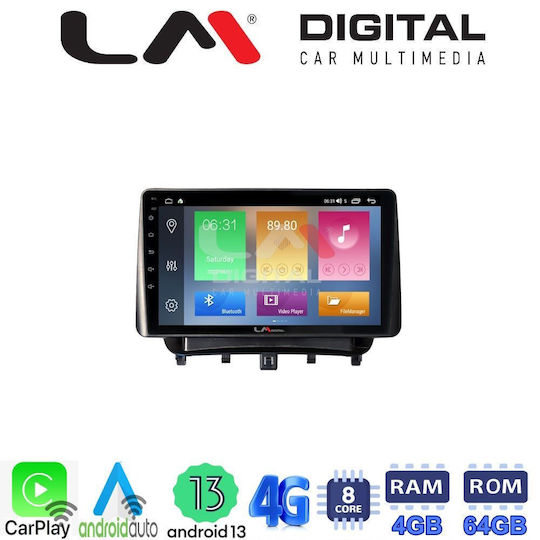 LM Digital Автомобилна Аудио Система (Блутут/USB/WiFi/GPS/Apple-Carplay/Android-Auto)