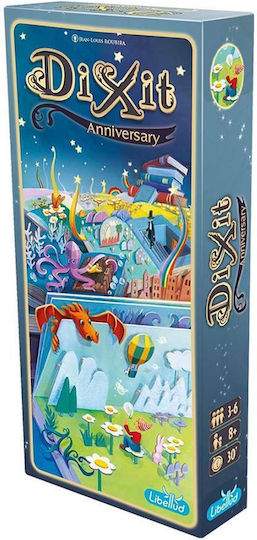 Разширение на играта Dixit 9 10th Anniversary за 3-6 играчи 8+ години (EN) Kaissa