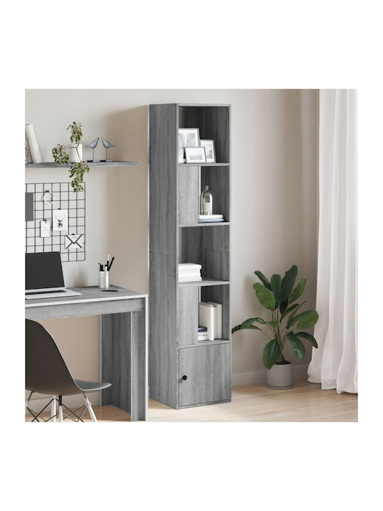 Bibliotecă Gri 40x36x189 cm