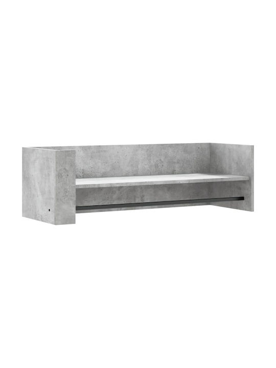 Shelf Wall Grey 100x35x30.5cm