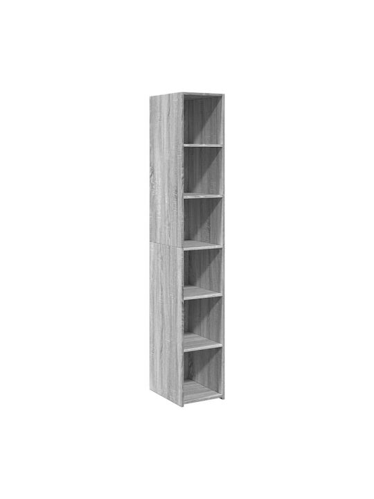 Βιβλιοθήκη Γκρι 30x41x185εκ.