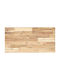 vidaXL Rectangular Office Desk Surface made of Solid Wood Acacia 100x40x2cm 4008746 1pcs