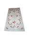To megalo pazari Tmp3342 Non-Slip Rectangular Rug Ecru 3342 80x140cm