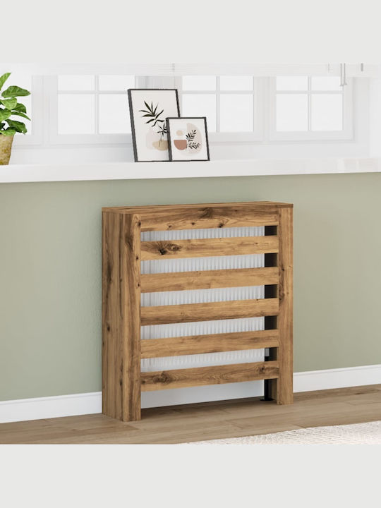 vidaXL Brown Particleboard Radiator Cover 78x20...