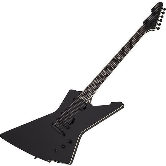 Schecter E-1 Sls Set Electric Guitar Explorer Black with Case