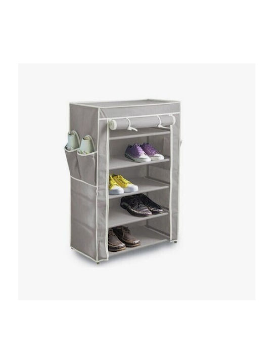 Stoff Schuhschrank 60x30x88cm