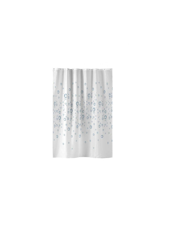 Plastona Shower Curtain 180x200cm White
