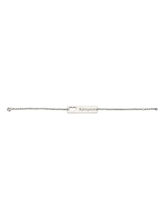 Goldsmith Women's Silver Bracelet Katerina Heart