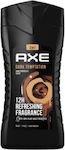 Axe Dark Temptation Αφρόλουτρο σε Gel για Άνδρες για Μαλλιά , Πρόσωπο & Σώμα 250ml