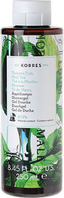 Korres Green Tea Bubble Bath Gel with Aloe Vera and Green Tea Scent 250ml