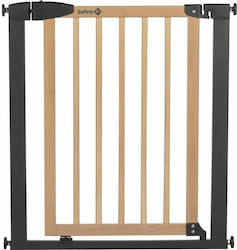 Safety 1st Simply Close Safety Gates made of Wood in Beige Color 4.2x80.5x71εκ. 1pcs