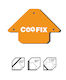 Coofix CFH-I01007 Γωνία Συγκόλλησης με Μαγνητική Ικανότητα 5kg