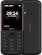 Nokia 5310 (2024) Dual SIM Mobile with Buttons (English Menu) Black/Red