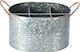 Decorative Bucket Garden Metal 29cmx18.5cmx17.5cm FZ1000840
