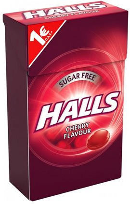 Halls Καραμέλες Cool Κεράσι Halls (28g)