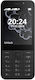 Nokia 230 (2024) Dual SIM Κινητό με Κουμπιά (Αγγλικό Μενού) Μαύρο