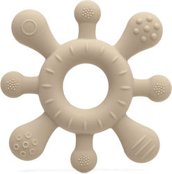 Kiokids Teether made of Silicone Ecru 1pcs