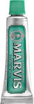 Marvis Classic Strong Mint Zahnpasta für Hohlräume & Plakette 10ml