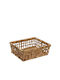 Set of Decorative Baskets Straw Beige 30x25.5x10.5cm 2pcs Espiel