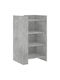 Shelf Unit Storage Wooden L45xW35xH75cm