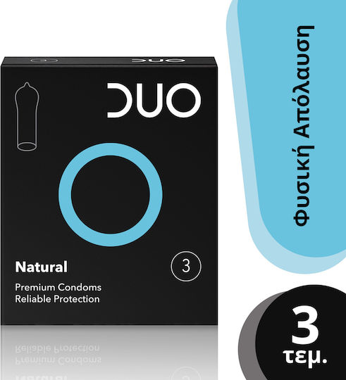 Duo Condoms Natural 3pcs