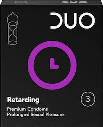 Duo Kondome Verzögerung 3τεμ 56mm Mit Verzögerung