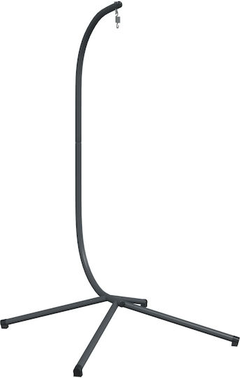 vidaXL Βάση Αιώρας Μεταλλική Ανθρακί 104x100x197cm