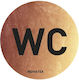 Novatex WC-Schild mit Länge 10cm 02-612