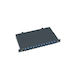 Central Οπτικό Patch Panel για Rack 1U 19" 24 Θυρών Μαύρο