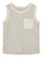 Kids Top Sleeveless Whale Blue Sandy Lome Stripes