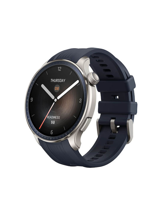 Amazfit Balance 46mm Waterproof Smartwatch with Heart Rate Monitor (Deep Sea Blue (Special Edition))