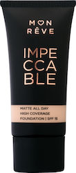Mon Reve Impeccable Liquid Foundation SPF15 7 30ml