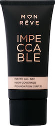 Mon Reve Impeccable Liquid Foundation SPF15 1 30ml