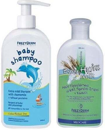 Frezyderm Frezyderm Baby Shampoo 300ml & Baby Hydra Milk Moisturizing Lotion 200ml