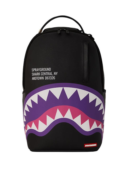 Sprayground Shark Ghiozdan Școlar de Spate Școala gimnazială- liceu în culoarea Negru