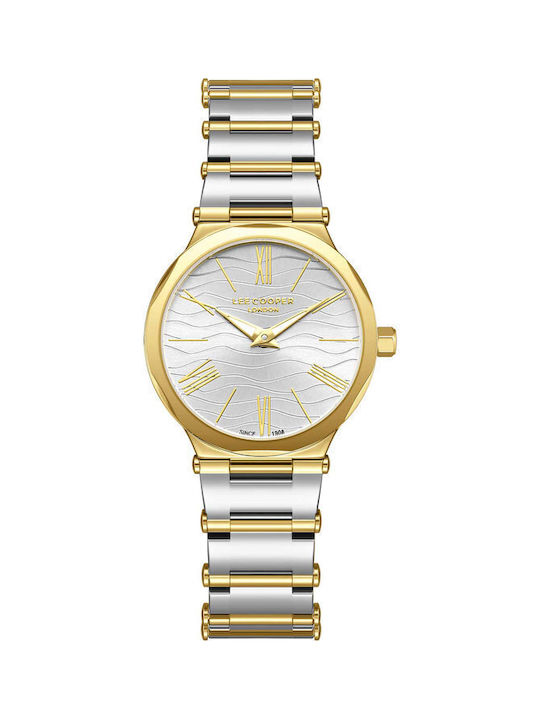 Lee Cooper Uhr mit Gold Metallarmband