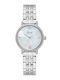 Jcou Amourette Womens Watch 26mm Battery with Silver Stainless Steel Bracelet