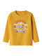 Kids Top Long-sleeved Mustard Junior Junior